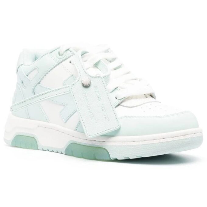 Off-White Out Of Office Low-Top Sneaker “White Teal”
