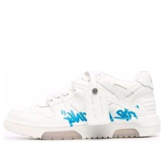 Off-White Out of Office “OOO” Low-Top Running Shoes White/Blue