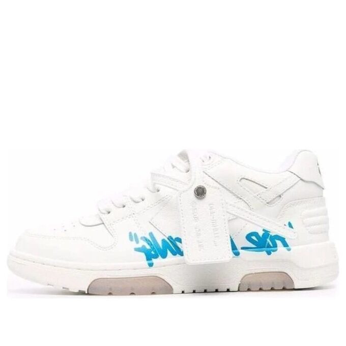 Off-White Out of Office “OOO” Low-Top Running Shoes White/Blue