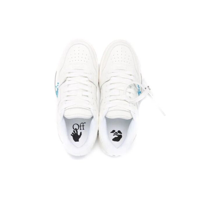 Off-White Out of Office “OOO” Low-Top Running Shoes White/Blue
