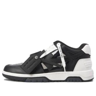 Off-white Out Of Office OOO Low Tops “Black White Suede”