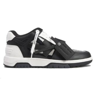 Off-white Out Of Office OOO Low Tops “Black White Suede”