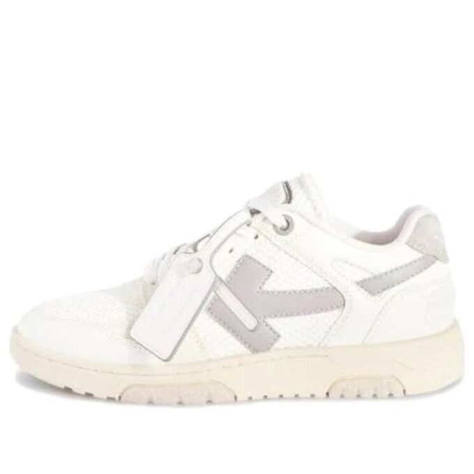 Off-White Out Of Office OOO Low Tops “White Grey”