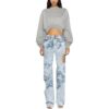 Off-White Oversized-sleeve Cropped Sweatshirt “Grey”
