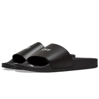 Off-White Pool Sliders “Black”