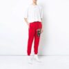 Off-White Printed Back Slit Crewneck Oversized T-shirt White
