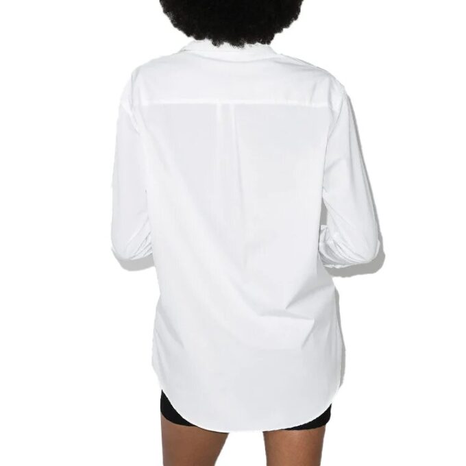 Off-White Printing Long Sleeves Shirt White