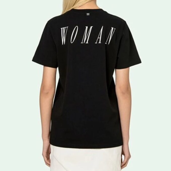 Off-White Printing Short Sleeve Black