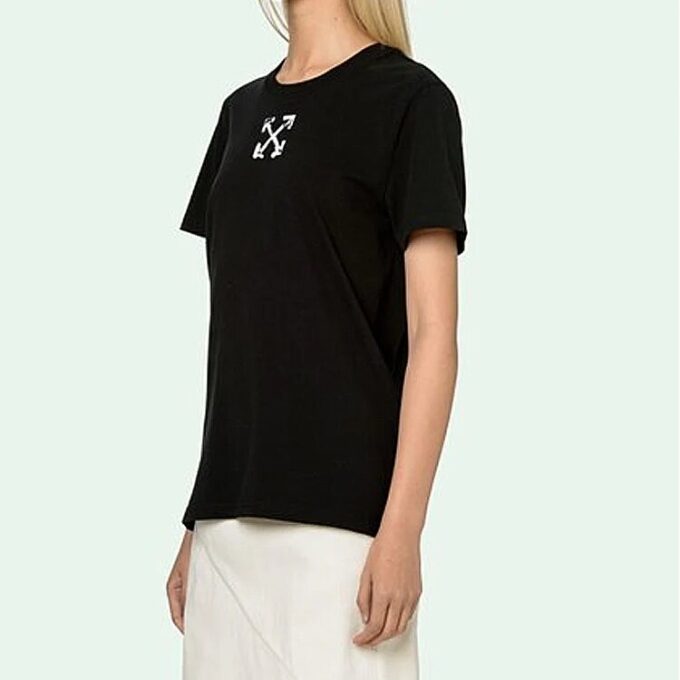 Off-White Printing Short Sleeve Black