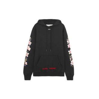 Off-White Sakura Arrow Printing Black