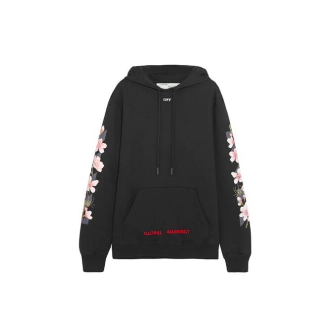Off-White Sakura Arrow Printing Black
