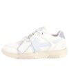 Off-White Slim Out Of Office Leather Sneakers “White Purple”