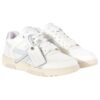 Off-White Slim Out Of Office Leather Sneakers “White Purple”