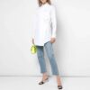 Off-White Small Logo Lacing Printing Shirt White
