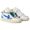 Off-White Sponge Mid-Top Sneakers “White Blue”