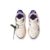 Off-White Sponge Mid-Top Sneakers “White Blue Purple”