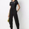 Off-White SS20 Exclusive logo Applique Close-fitting Short-sleeve Tee Black