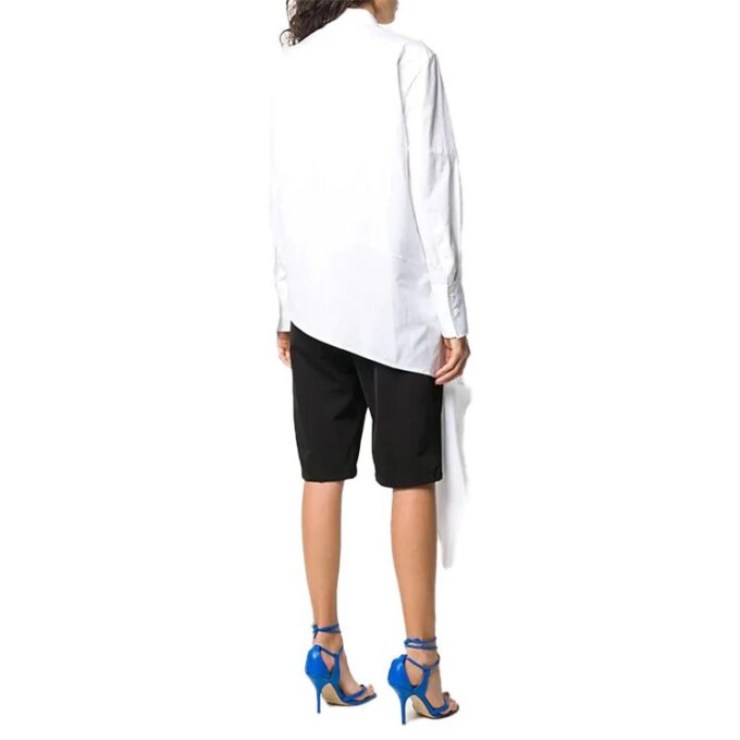 Off-White SS20 Meteor Shower Draped Shirt