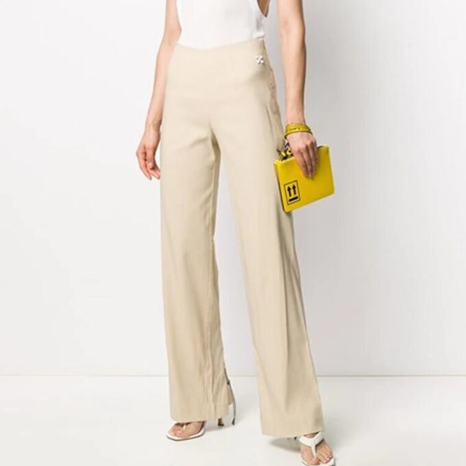 Off-White SS20 Pinstriped Arrows Trousers