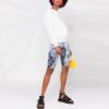 Off-White SS21 Arrow Logo Printing Sports Round Neck Hoodie Version White