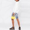 Off-White SS21 Arrow Logo Printing Sports Round Neck Hoodie Version White