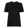 Off-White SS21 Logo Printing Cozy Round Neck Short Sleeve Black