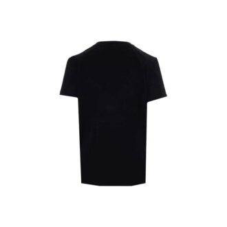 Off-White SS21 Logo Printing Round Neck Short Sleeve Slim Fit Black T-Shirt