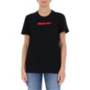 Off-White SS21 Logo Printing Round Neck Short Sleeve Slim Fit Black T-Shirt