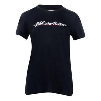 Off-White SS21 Logo Printing Short Sleeve Ordinary Version Black