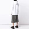 Off-White SS21 Logo Pullover Hoodie White