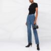 Off-White SS21 logo Round Neck Short Sleeve Slim Fit Black T-Shirt