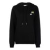 Off-White SS21 Pattern Printing Loose Hoodie Black