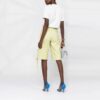 Off-White SS21 Solid Color Round Neck Pullover Short Sleeve Ordinary Version White