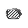 Off-White Stripe Mini shoulder bag Black/White