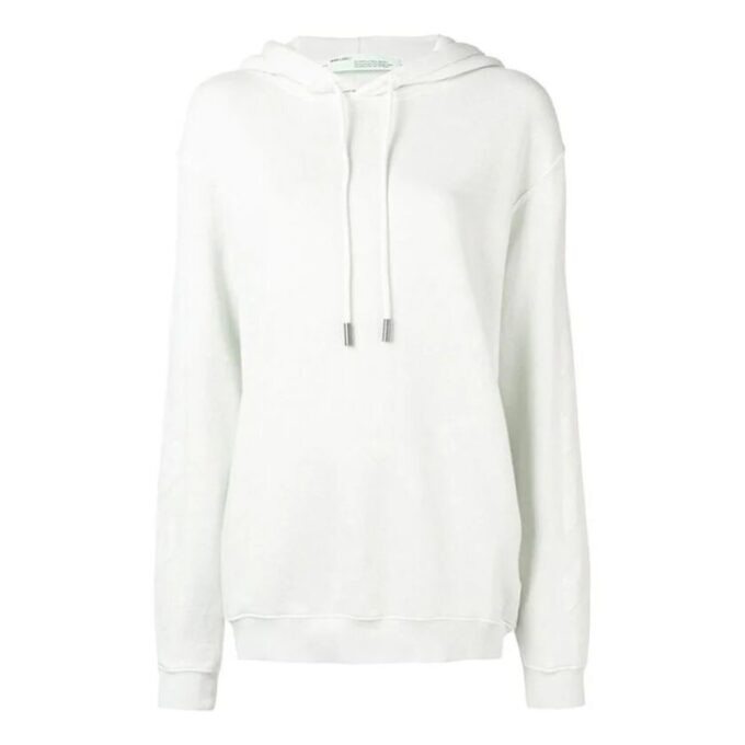 Off-White Striped Inserts Cotton White