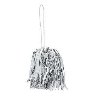 Off-White Tassel Drawstring Silver