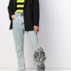 Off-White Tassel Drawstring Silver