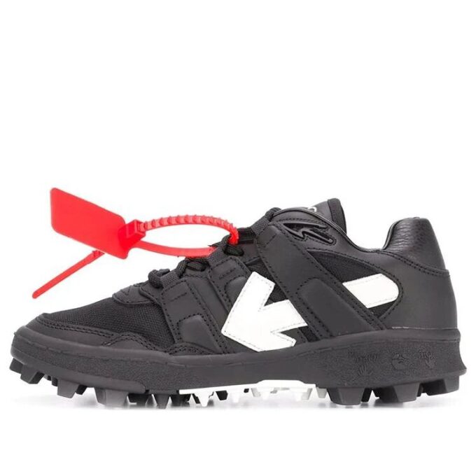 Off-White Tenis Bajos Con Motivo Arrows “Black”