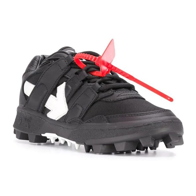 Off-White Tenis Bajos Con Motivo Arrows “Black”