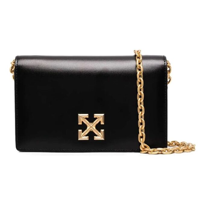 Off-White Twist Jitney 0.5 Shoulder Bag “Black”
