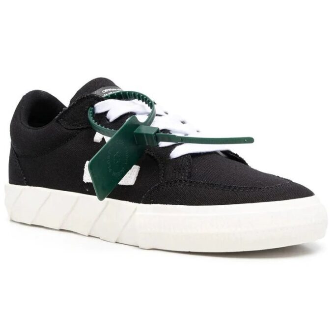 Off-White Vulc Low Canvas Sneaker “Black White Orange”