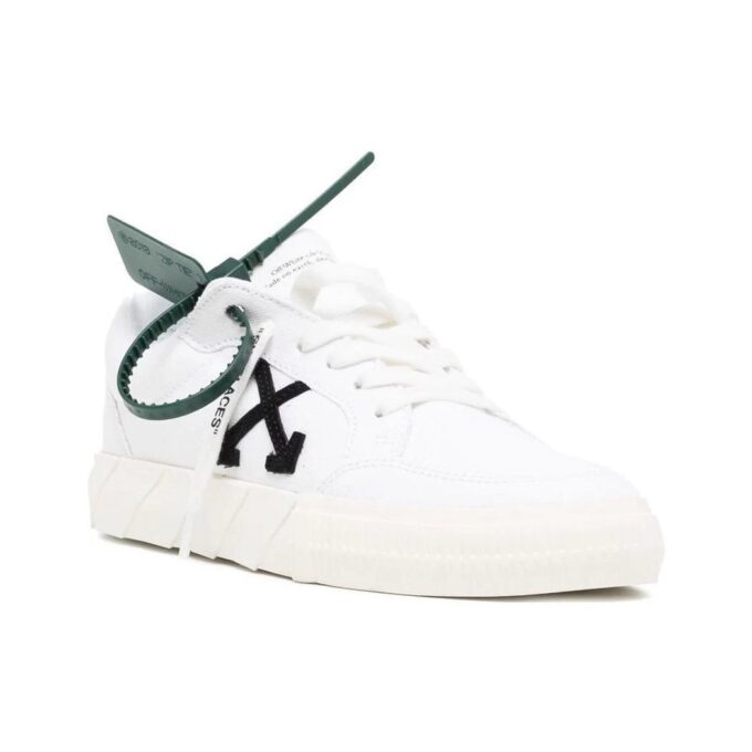 Off-White Vulc Low Canvas Sneaker “White Black Orange”