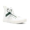 Off-White Vulcanised High-Top Sneaker “White Green”