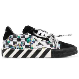 Off-White Vulcanised Low-top Sneakers Black/White
