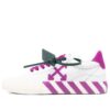 Off-White Vulcanized Low-Top Sneakers “White Purple”
