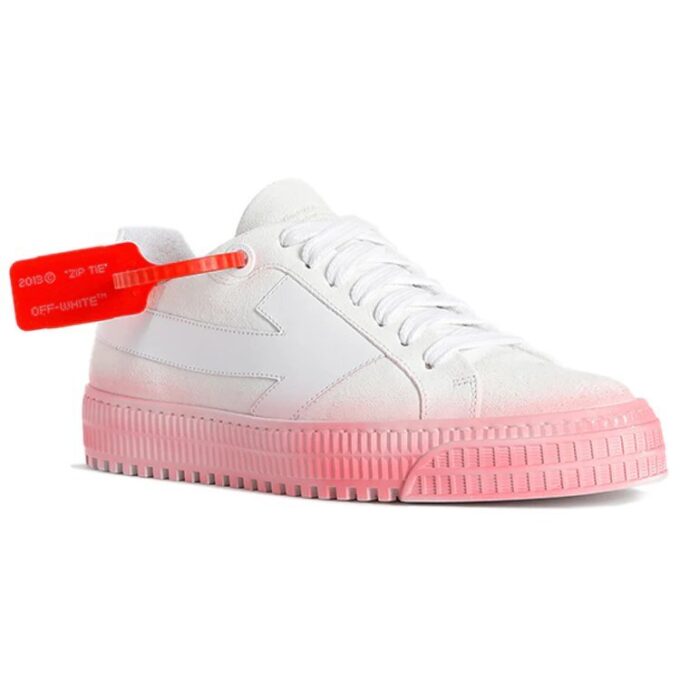 Off-White Vulcanized Sneakers “White Pink”