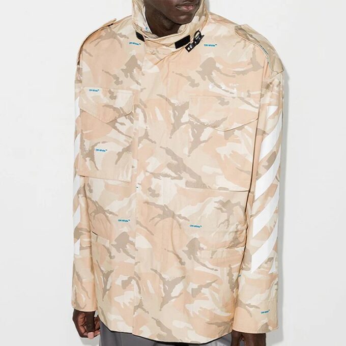 Off-White x Browns 50 Camouflage Military Jacket