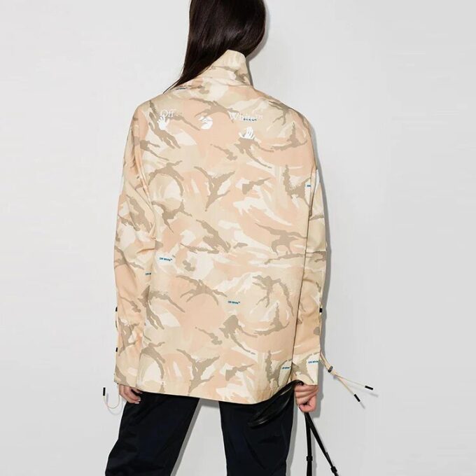 Off-White x Browns 50 Co-branded Printed Jacket Camo