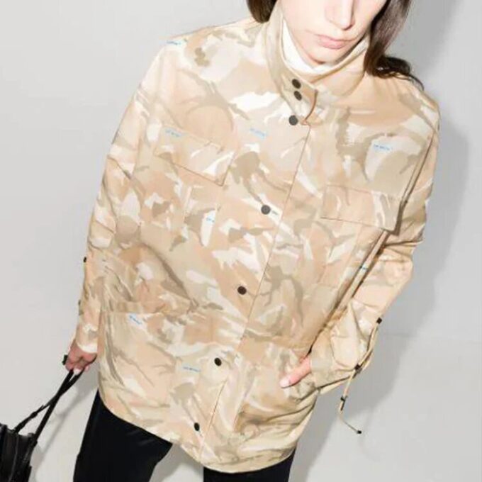 Off-White x Browns 50 Co-branded Printed Jacket Camo