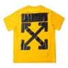 Off-White x Champion MENS Virgil Abloh Champion Tee Yellow